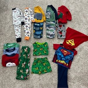Bundle of 2T Boys Pajamas
